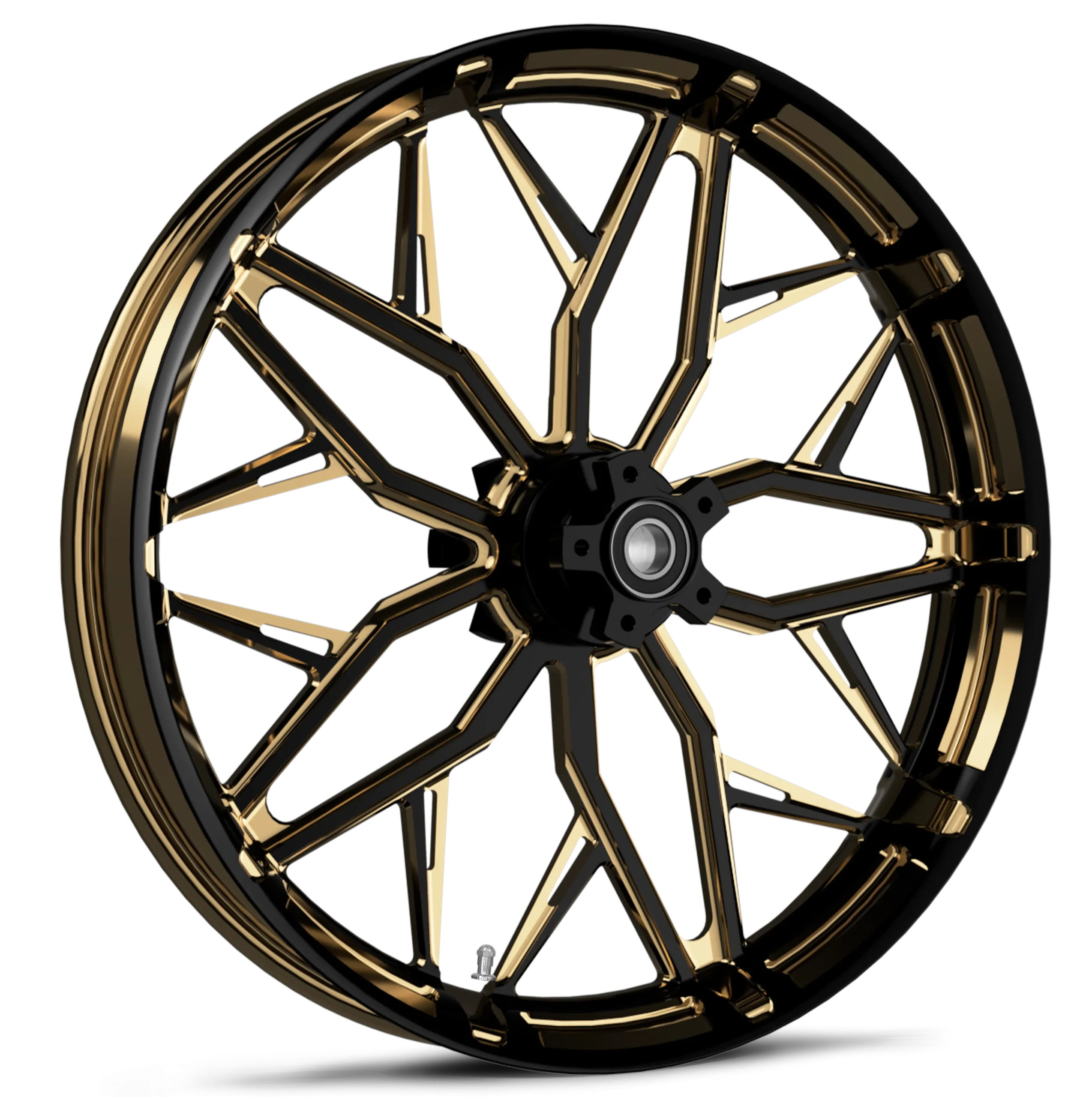 Static Touch Of Color Gold Wheel